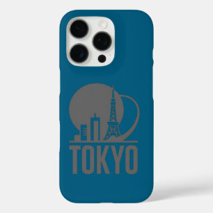 Tokyo Skyline Circle Design iPhone 16 Pro Hülle
