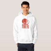 Tokyo Skyline Circle Design Hoodie (Vorne ganz)