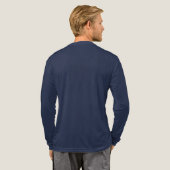 Tokyo Skyline Circle Design Tri-Blend Shirt (Voller Rücken)