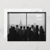 Tokyo Skyline, Japan 2007. Postkarte (Vorne/Hinten)