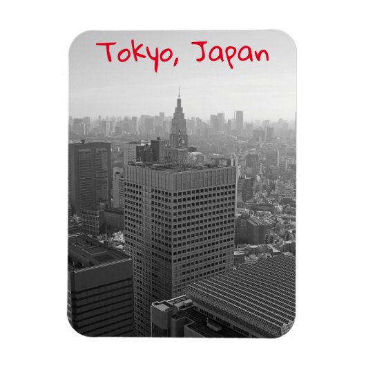 Tokyo Skyline Magnet (Vertikal)