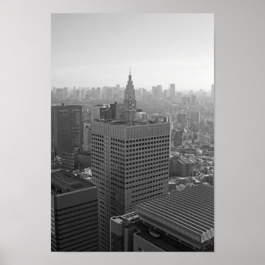 Tokyo Skyline Poster (Vorne)