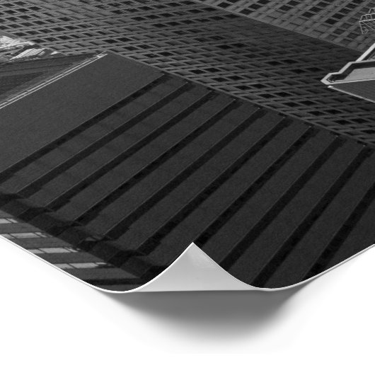 Tokyo Skyline Poster (Ecke)