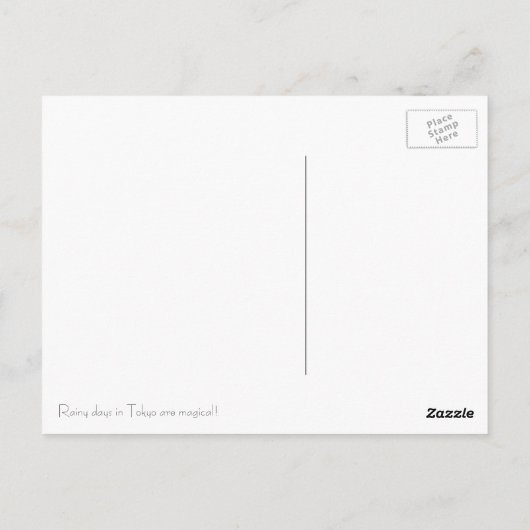 Tokyo Skytree Dream Factory Postkarte (Rückseite)