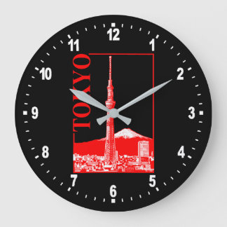 Tokyo - SkyTree Große Wanduhr