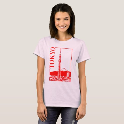 Tokyo - SkyTree T-Shirt (Vorne ganz)