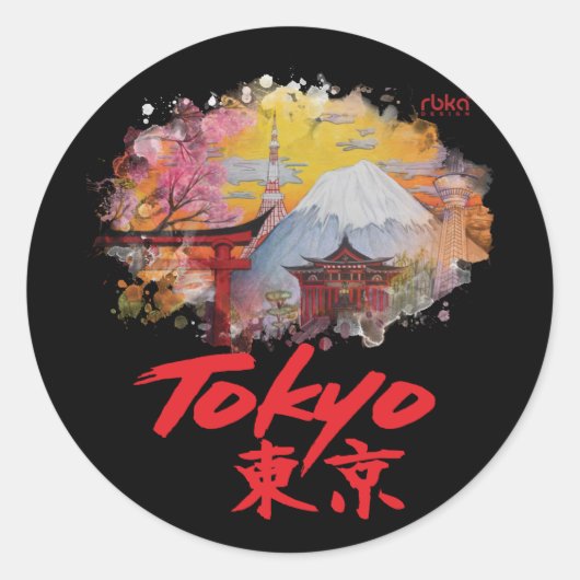 Tokyo Sticker (Vorderseite)