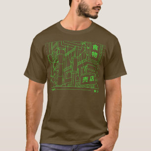 Tokyo Stream Japan Vintage Retro Art Pre T-Shirt