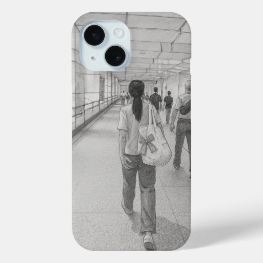 tokyo street Case-Mate iPhone hülle (Rückseite)