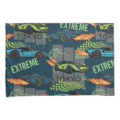  Tokyo Street Racing Pattern Kissenbezug (Vorderseite-Rechts)