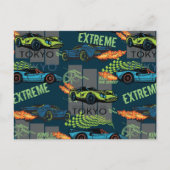  Tokyo Street Racing Pattern Postkarte (Vorderseite)