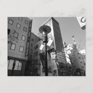 Tokyo Streetlights: Hana-tsubaki Street, Ginza Postkarte