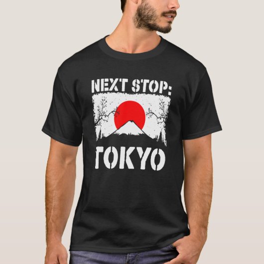 Tokyo Summer Vacation Trip Next Stop Vacay Vibes S T-Shirt (Vorderseite)