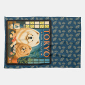 TOKYO SUSHI DATE NIGHT Art Muse -Chow Geschirrtuch (Horizontal)