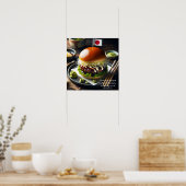 Tokyo Teriyaki Temptation Poster (Küche)