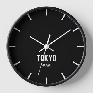 Tokyo Time Zone Newsroom Wall Clock Uhr