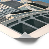 Tokyo Tour, Vintage-Reiseplakat, Poster (Ecke)