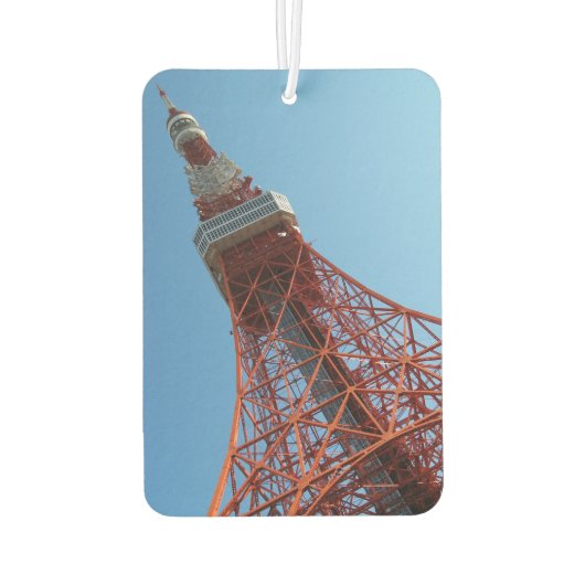 Tokyo Tower 東 京 タ ワ Autolufterfrischer (Rückseite)