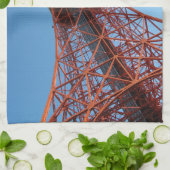 Tokyo Tower 東 京 タ ワ Geschirrtuch (Gefaltet)