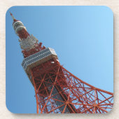 Tokyo Tower 東 京 タ ワ Getränkeuntersetzer (Vorderseite)