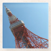 Tokyo Tower 東 京 タ ワ Glasuntersetzer (Vorderseite)
