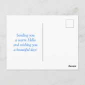 Tokyo Tower between Tempels Postkarte (Rückseite)