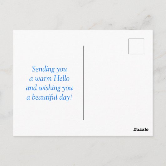 Tokyo Tower between Tempels Postkarte (Rückseite)