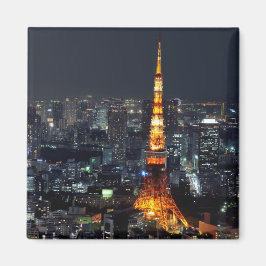 Tokyo Tower by Night: Magnet