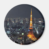 Tokyo Tower by Night: Magnet (Vorne)