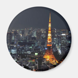 Tokyo Tower by Night: Magnet