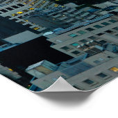 Tokyo Tower by Night: Poster (Ecke)