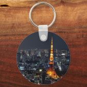 Tokyo Tower by Night: Schlüsselanhänger (Vorderseite)