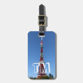 Tokyo Tower Gepäckanhänger (Vorderseite vertikal)