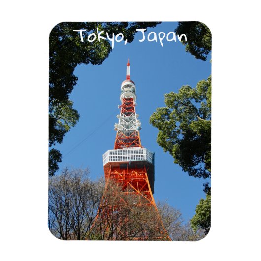 Tokyo Tower, Japan Magnet (Vertikal)