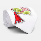 Tokyo Tower Krawatte (Gerollt)