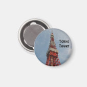 Tokyo Tower Magnet (Vorderseite/Rückseite)