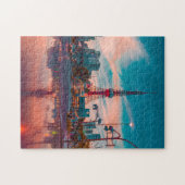 Tokyo Tower Minato-Ku Japan| City Sunset Puzzle (Horizontal)
