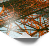 Tokyo Tower – Modern Minimal City Poster (Ecke)