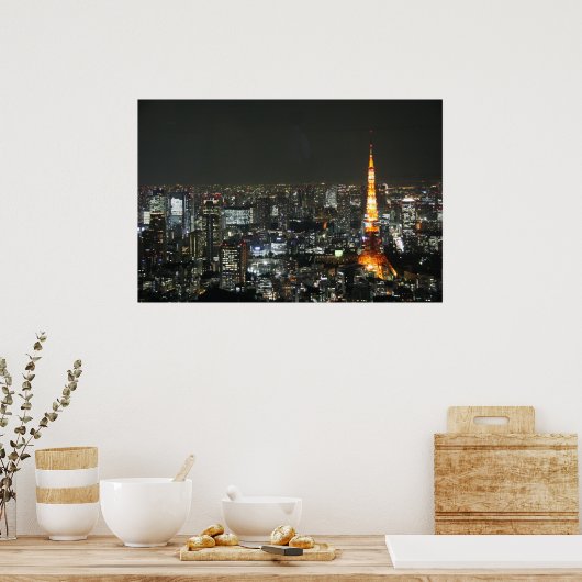 Tokyo Tower Poster (Küche)