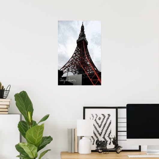 Tokyo Tower Poster (Heimbüro)