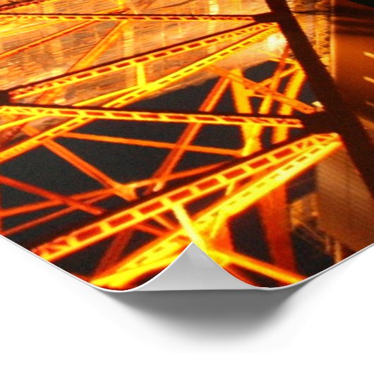 Tokyo Tower Poster (Ecke)