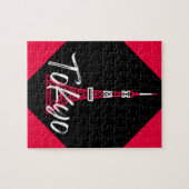 Tokyo Tower Sketch von Minato, Tokio, Japan Puzzle (Horizontal)