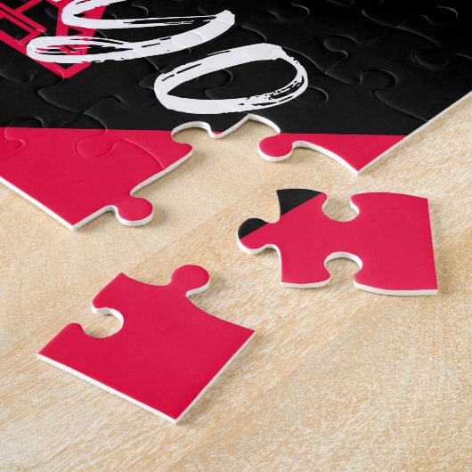 Tokyo Tower Sketch von Minato, Tokio, Japan Puzzle (Seite)