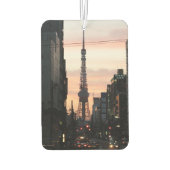 Tokyo Tower Sunrise 東 タ ワ 日 出 京 Autolufterfrischer (Rückseite)