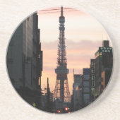 Tokyo Tower Sunrise 東 タ ワ 日 出 京 Getränkeuntersetzer (Vorne)