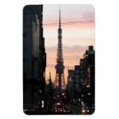 Tokyo Tower Sunrise 東 タ ワ 日 出 京 Magnet (Vertikal)