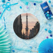 Tokyo Tower Sunrise 東 タ ワ 日 出 京 Pappteller (Party)