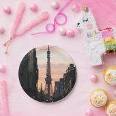 Tokyo Tower Sunrise 東 タ ワ 日 出 京 Pappteller (Party)