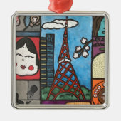 Tokyo Tower Weihnachtsschmuck (Vorne)