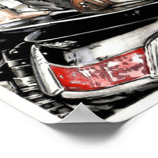 Tokyo Traffic Poster (Ecke)